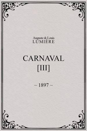 Carnaval, [III]'s poster