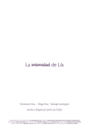 La intimidad de Lía's poster