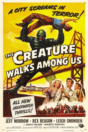 The Creature Walks Among Us's poster