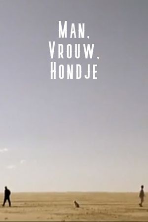 Man, vrouw, hondje's poster