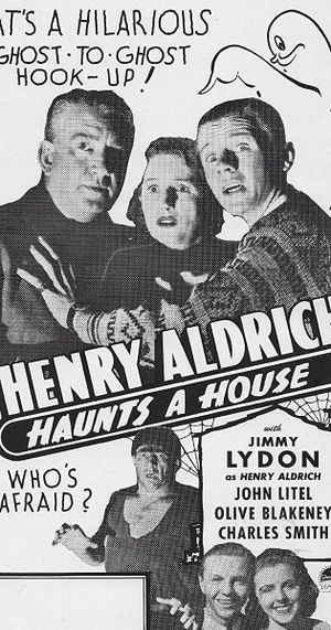 Henry Aldrich Haunts a House's poster