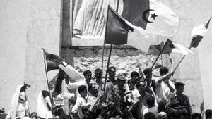 Guerre aux images en Algérie's poster