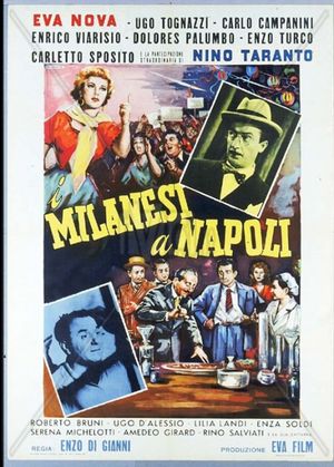 I milanesi a Napoli's poster
