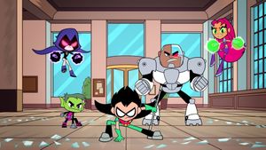 Teen Titans Go! vs. Teen Titans's poster