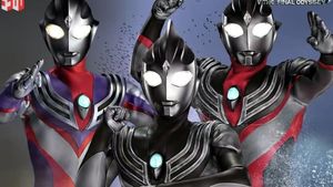 Ultraman Tiga: The Final Odyssey's poster