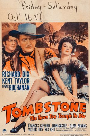 Tombstone: The Town Too Tough to Die's poster