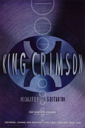 King Crimson - Live at the Warfield Theatre 1995's poster