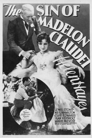 The Sin of Madelon Claudet's poster