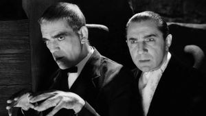 A Good Game: Karloff and Lugosi at Universal's poster