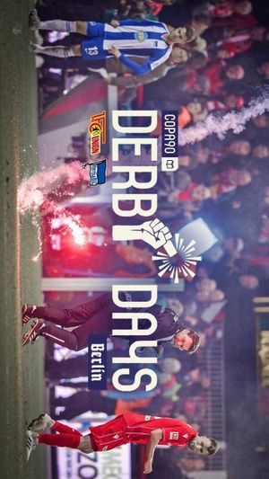 Derby Days Berlin: 1. FC Union Berlin v Hertha BSC's poster image