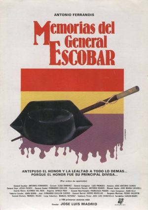 Memorias del general Escobar's poster