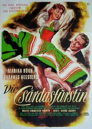 Die Csardasfürstin's poster