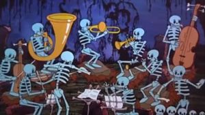 Skeleton Frolics's poster