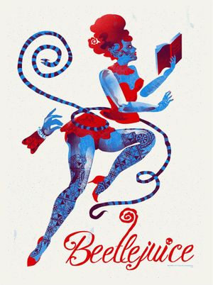 Beetlejuice's poster