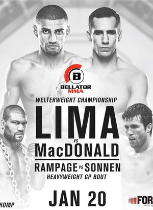 Bellator 192: Rampage vs. Sonnen's poster