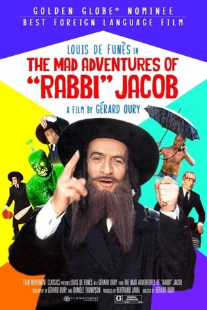 The Mad Adventures of Rabbi Jacob's poster