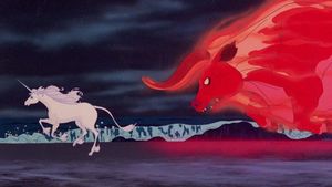 The Last Unicorn's poster