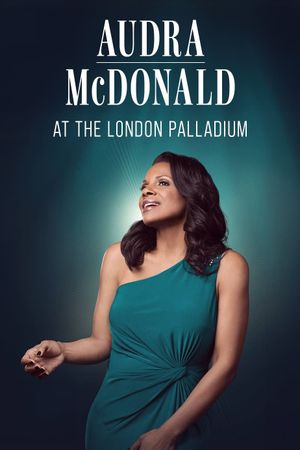 Audra McDonald at the London Palladium's poster