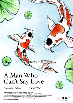 A Man Who Can't Say Love's poster