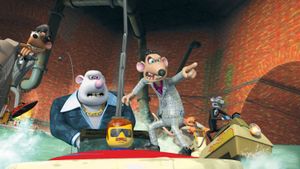 Flushed Away's poster
