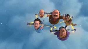 Motu Patlu Dangerous Road Trip in Switzerland's poster