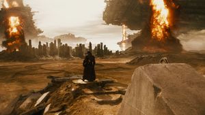 Batman v Superman: Dawn of Justice's poster