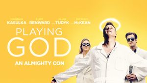Playing God's poster