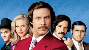 Anchorman: The Legend of Ron Burgundy's poster