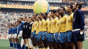 When the World Watched: Brazil 1970's poster
