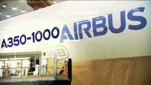 Making of: Airbus A350's poster