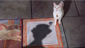 The Cat That Looked at a King's poster