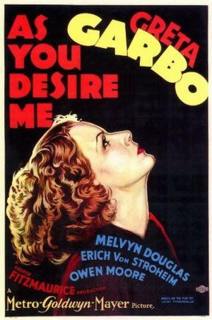 As You Desire Me's poster