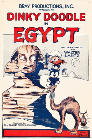 Dinky Doodle in Egypt's poster