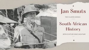 The Flawed Genius of Jan Smuts's poster
