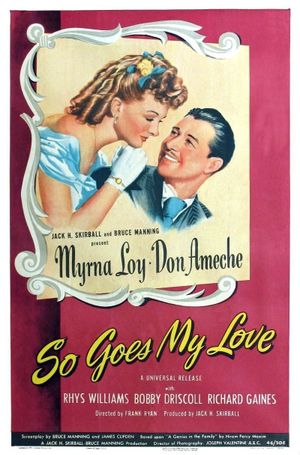 So Goes My Love's poster