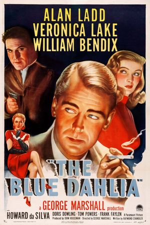 The Blue Dahlia's poster