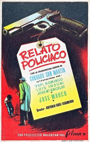 Relato policíaco's poster