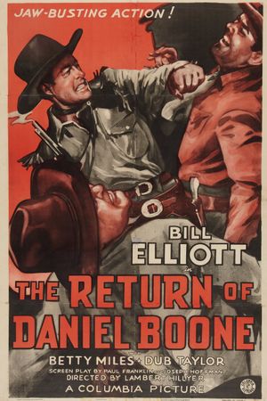 The Return of Daniel Boone's poster