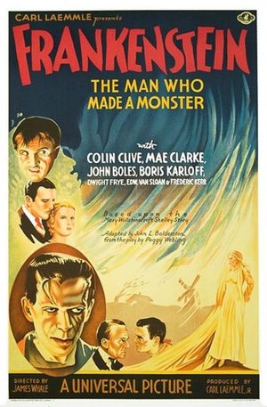 Frankenstein's poster