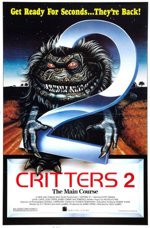 Critters 2: The Main Course's poster