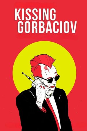 Kissing Gorbaciov's poster