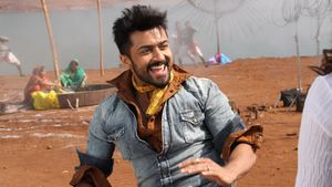 Anjaan's poster