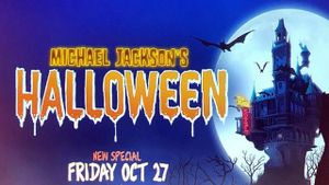 Michael Jackson's Halloween's poster