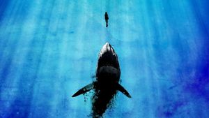 Deep Blue Sea's poster