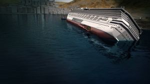 Raising the Costa Concordia's poster