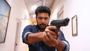 Miruthan's poster