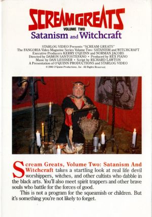 Scream Greats, Vol. 2: Satanism and Witchcraft's poster
