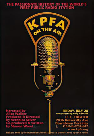 KPFA On the Air's poster