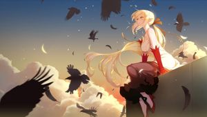 Kizumonogatari Part 2: Nekketsu's poster
