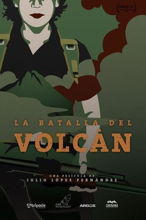 La batalla del volcán's poster